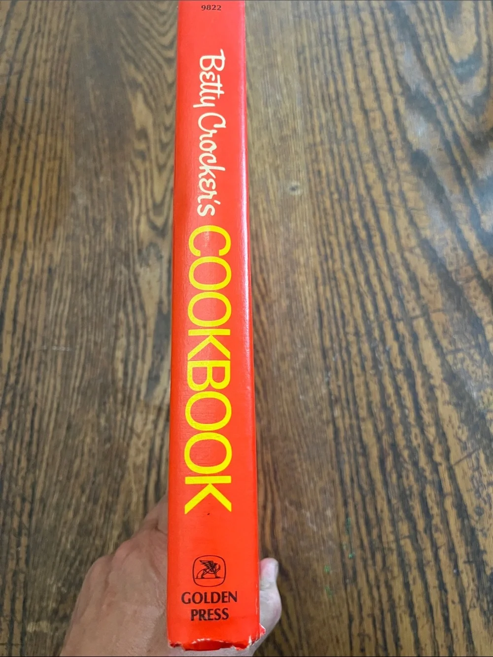 Betty Crocker vintage cook book- Red Cover with Yellow Title and Multicolor